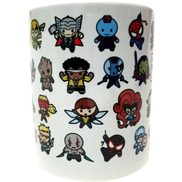 1Pc Moonpig Marvel Avengers Assemble 12oz  Chibi Orca Coatings Ceramic Mug - Picture 2 of 9